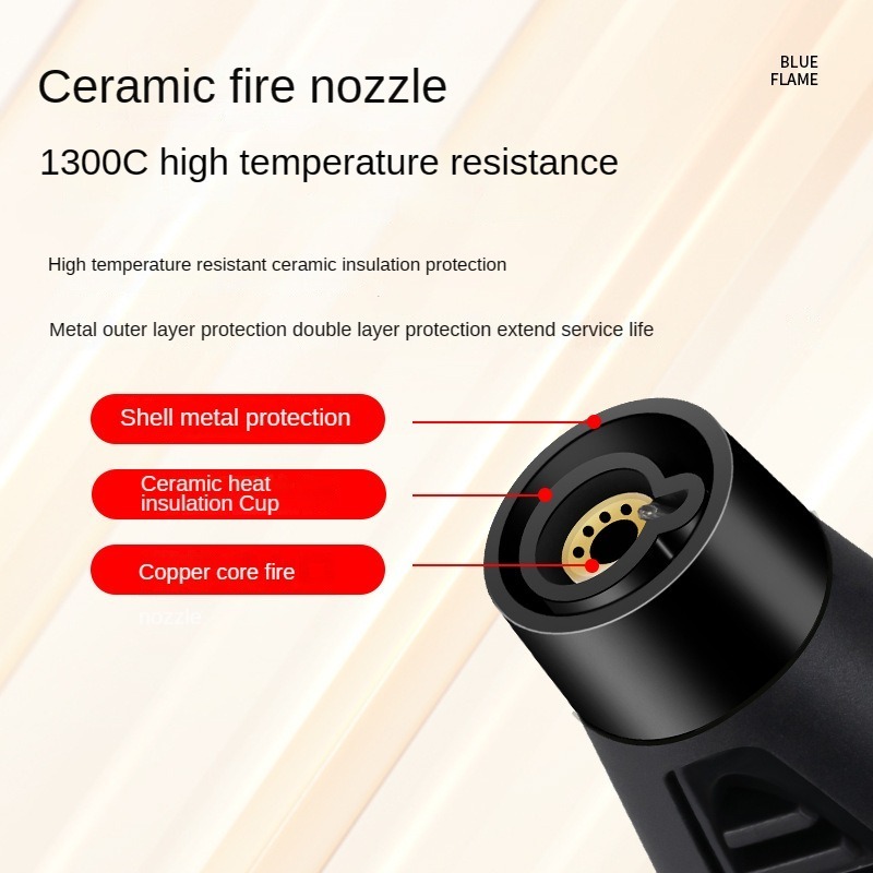 Multipurpose Windproof Butane Refillable GasLighter Jet Flame Mini Torch Lighter for BBQ Candles Grills torch lighter