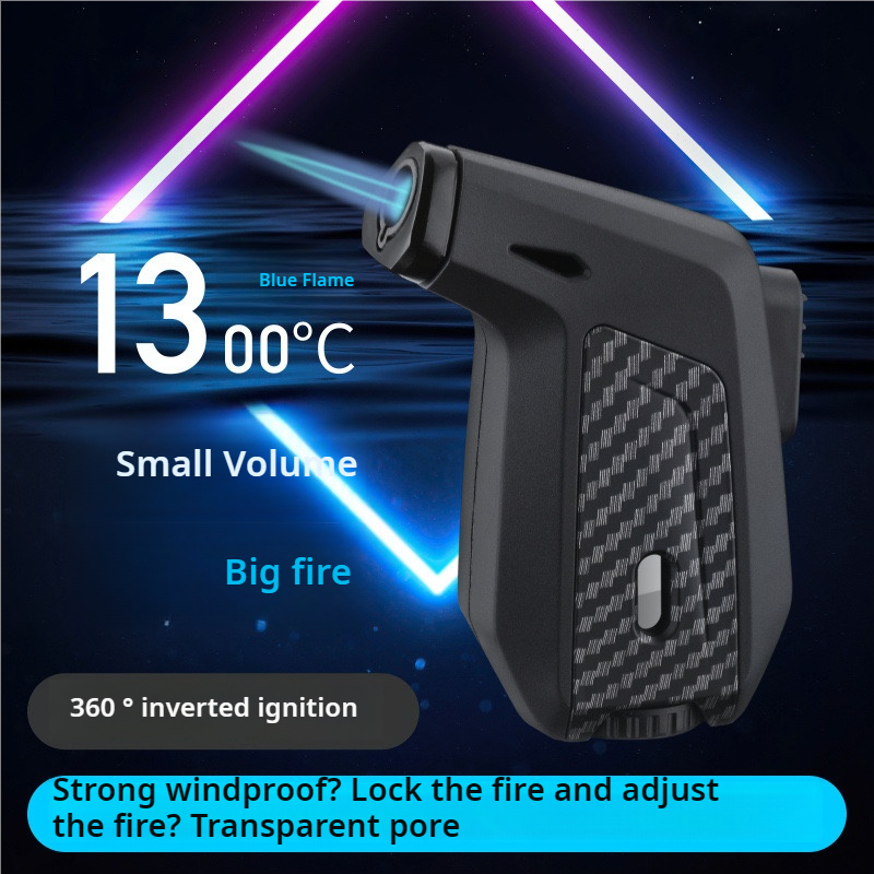 High Quality Windproof Smoking Accessories Lighter Classic Fashion Small Size Portable Welding Torch Lighter