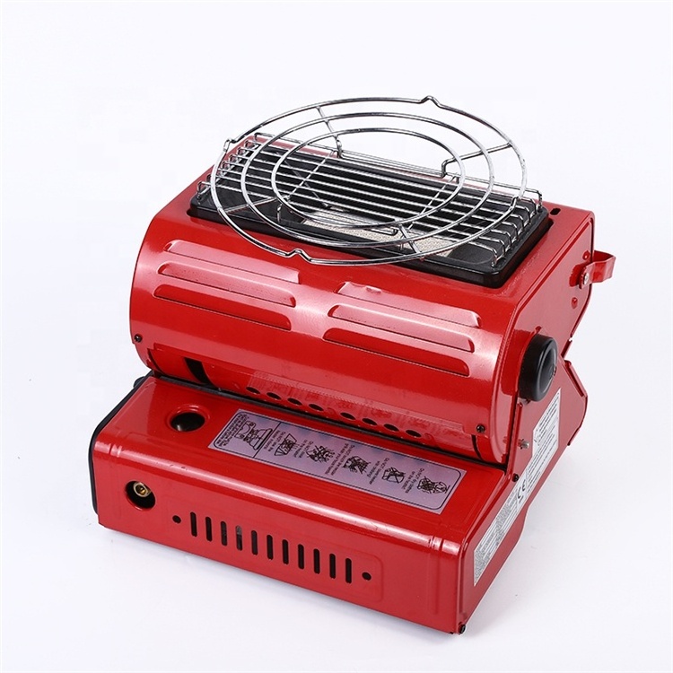 Indoor 2 in 1 Dual Function Purpose Gas Tank Terrace Outdoor Gas Heater Butane Portable Mini Indoor Propane Heater