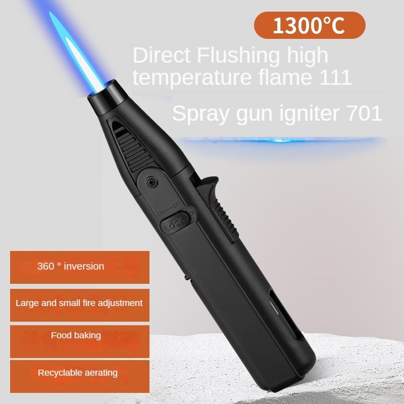 Multipurpose Windproof Butane Refillable GasLighter Jet Flame Mini Torch Lighter for BBQ Candles Grills torch lighter