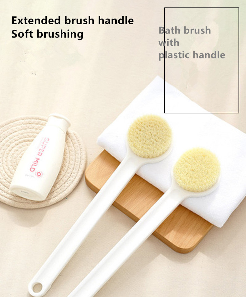 Bathing Brush Plastic Brush Back Rubbing Brushbath Brushes Sponges Scrubber Bathing Tool