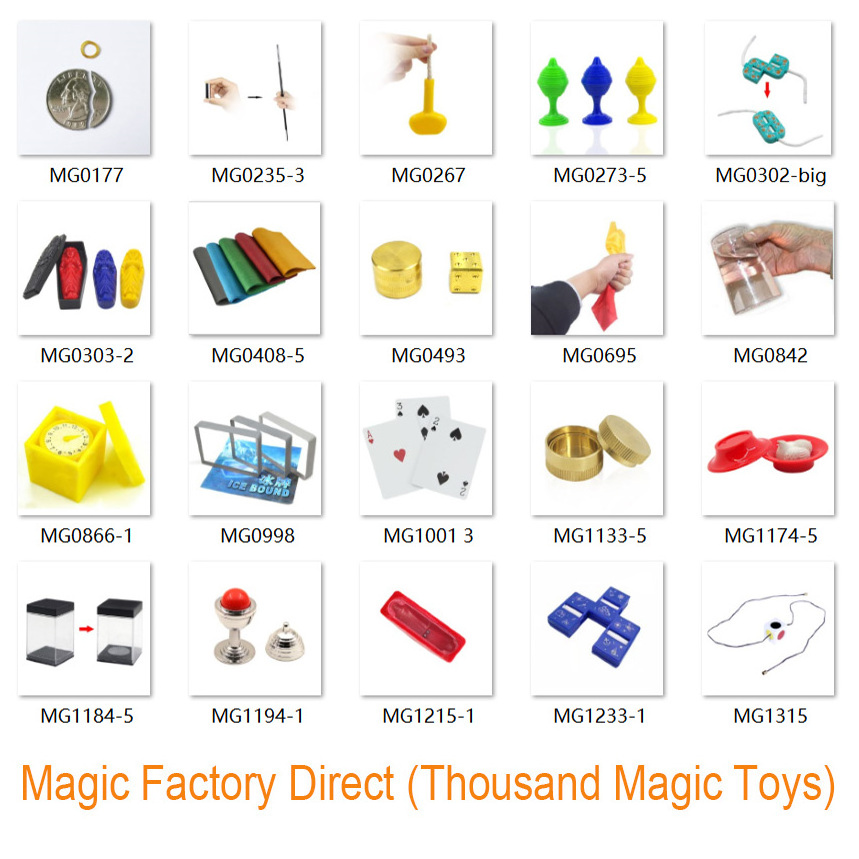 Light String Magic Tricks Led Light Up Toys Kids Magic Trick Props Toys Opp Bag Glowing Thumb