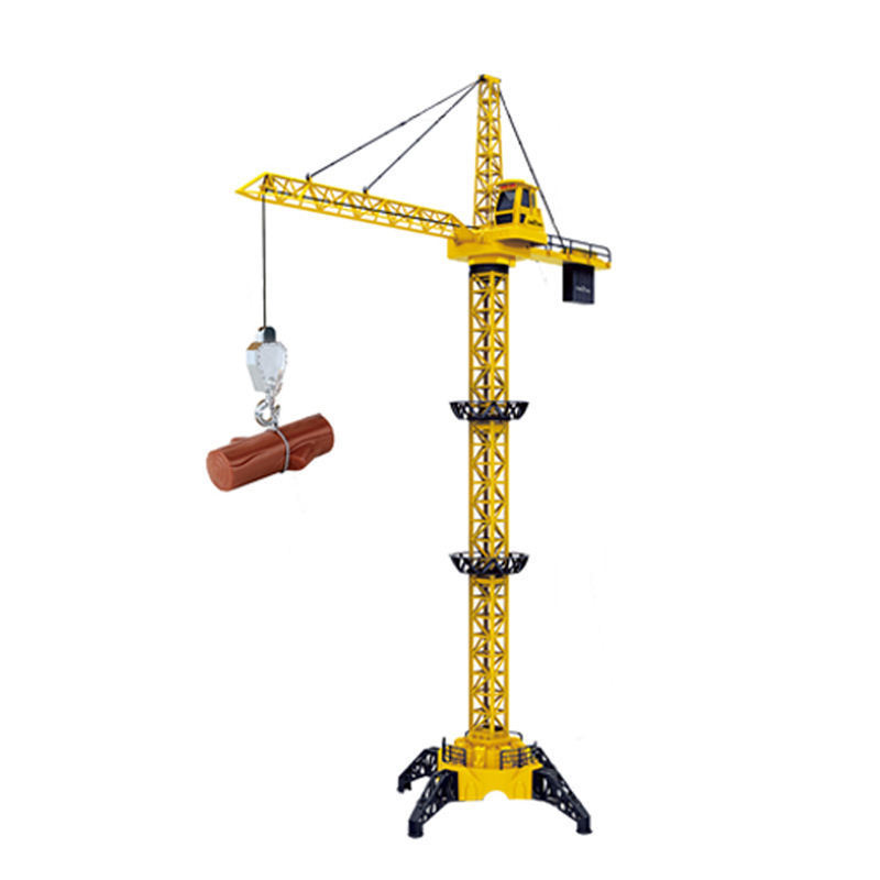 Cheap Remote Control Construction Crane Toy With Light & Sound For Kids Building Blocks Model Kits