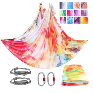 6M Aerial Yoga Hammock Kit Nylon Yoga Swing Aerial Silks Kit