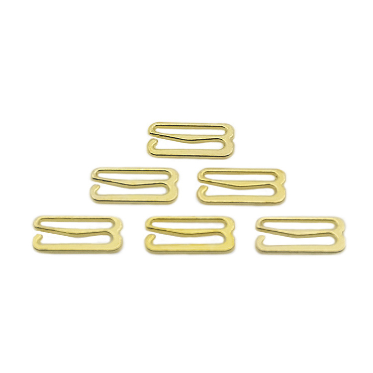 High Quality Alloy Rose Golden Bra Strap Adjuster Slider Ring Hook