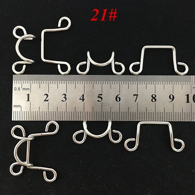 Wholesale Different Sizes Sewing Bra Closure Garment Trousers Accessory Hooks and Eyes