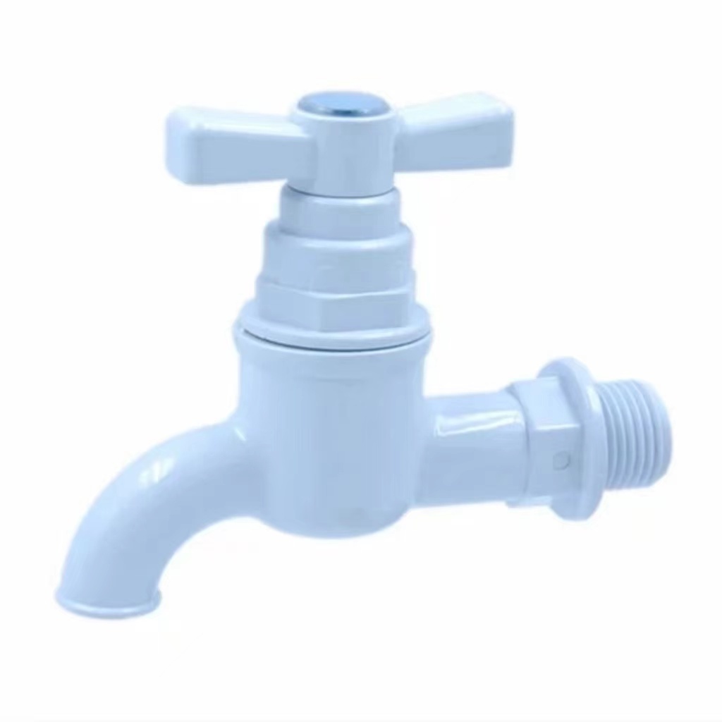 High Quality Plastic Faucets Garden Faucet  UPVC Water Tap PVC Tap Plastic Fancy Color Faucets