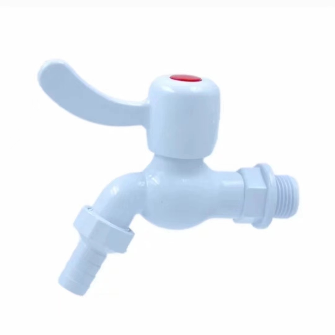 High Quality Plastic Faucets Garden Faucet  UPVC Water Tap PVC Tap Plastic Fancy Color Faucets