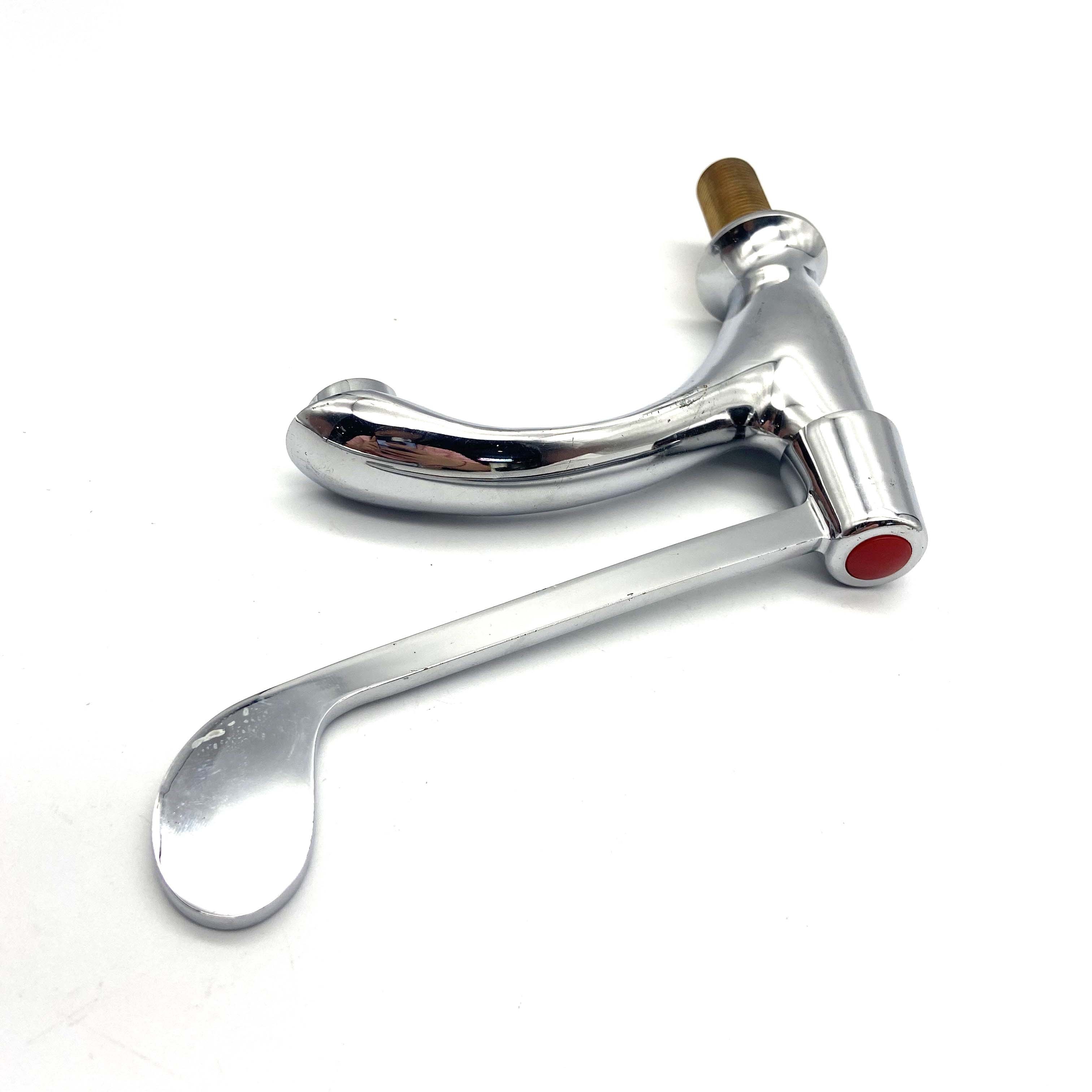 long handle single hold faucet medical faucet hospital arm touch wash taps