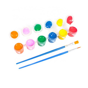 Washable Water color Paint Set for Kids 12ml Filled Paint Strips Art Supplies for Birthday and Art Activities Ideal Party Favors