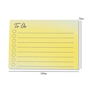 Colorful Lines Planner To Do List Checklist Notebooks Gradient Agenda Journal English Students Notepad Stationery Sticky Notes