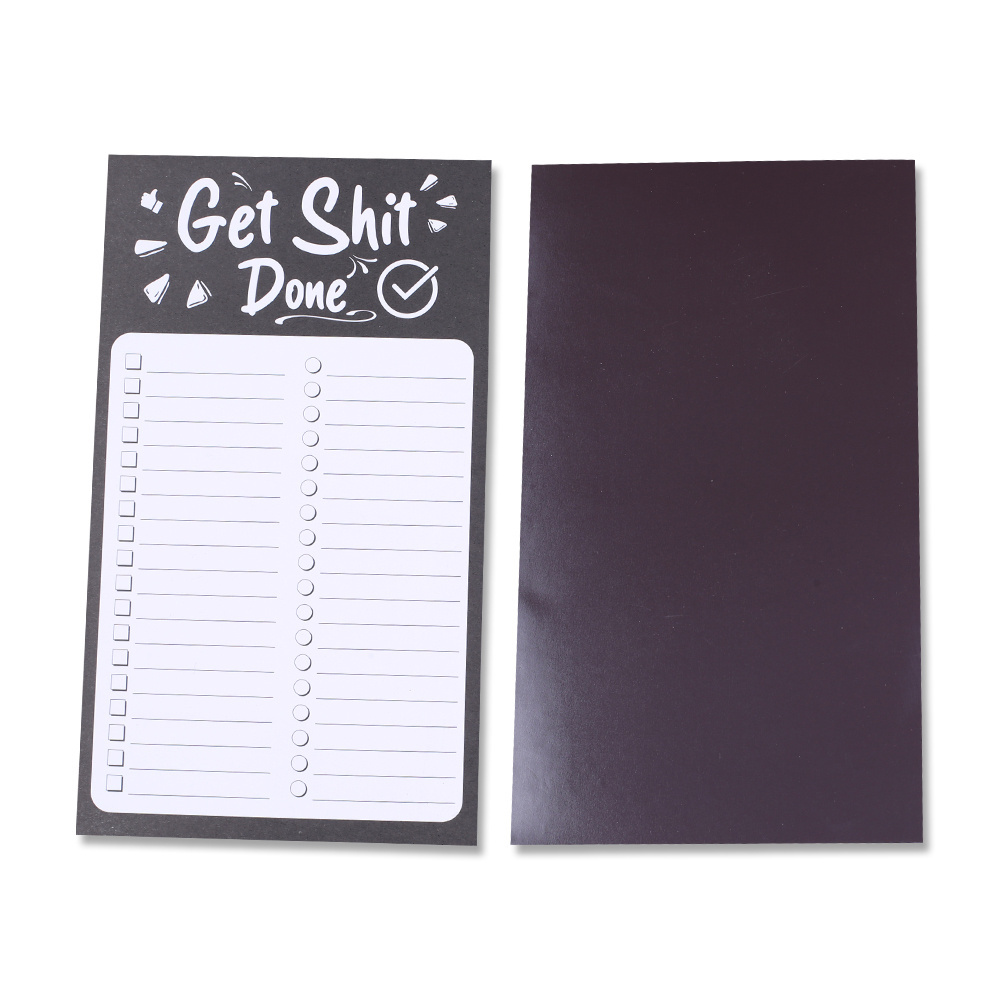 Grocery Shopping List Planner Long Magnetic Memo Pads Time Management Writing Notepad Decorative Paper Agenda Lines Stationery