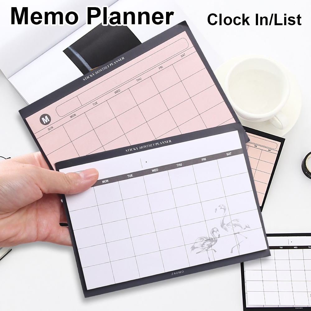 Weekly To Do List Planner Notebook 2024 Agenda Business Time Schedule Plan Notepad Check List Memo Pads Stationery Office Supply