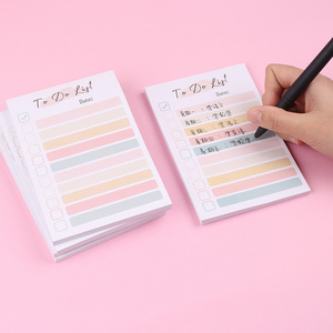 To Do List Rainbow Colorful Notepad Gradient Time Management Schedule Planner Agenda Stationery Notebook Diary Memo Pads Office