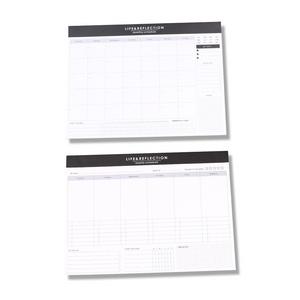 50 Sheets Weekly Monthly Daily Planner Line Memo Timetable Business Office Budget Agenda To Do List Notebook Student Stationery