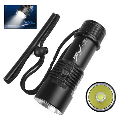 Scuba Diving Lights Professional Underwater Flashlight 200m Waterproof Dive Torch Super Beam for Night Caving Explore Fishing