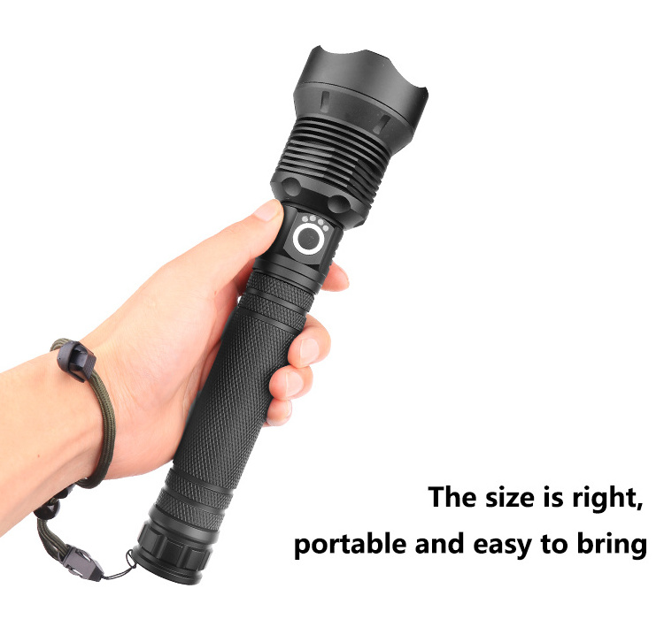 Lamp xhp70.2 hunting most powerful led flashlight rechargeable usb torch xhp70 xhp50 18650 or 26650 battery