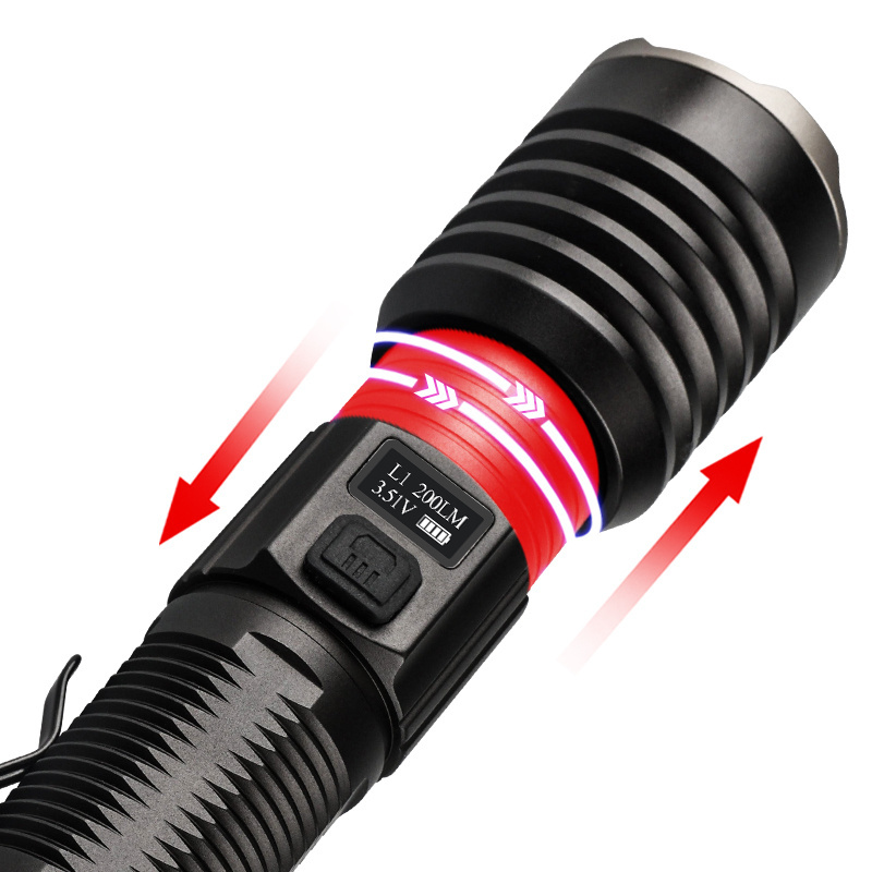 XHP160.2 powerful 10000 lumens flashlight 300m long range led strong light torch flashlight Emergency torch big flashlight