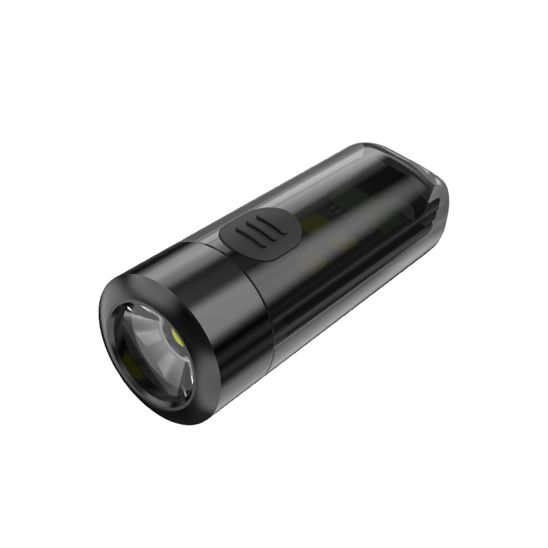 Multiple Light Sources Mini Key Chain Micro Portable Dry Battery Flashlight Tactical Strong Light Mini Torch LED Flashlight