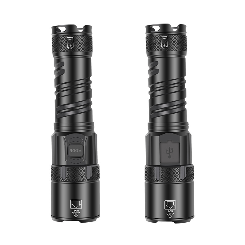 20000 Lumen XHP99.2 USB Rechargeable Tactical Flashlight Long Distance Super Powerful Ultra-high Torch Lantern Strong Flashlight