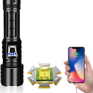 Newly XHP90 ultra Powerful Led Flashlight Usb Rechargeable lampe torche Tactical Flash Light 18650 Zoomable Hunting Lantern