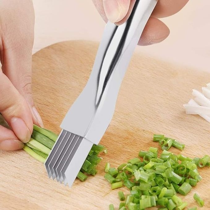 YIWU QIYE Kitchen scallion cutter onion cutting tool garlic sprouts chopped scallion cutter