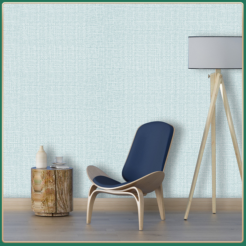 QiYexishuai Linen wallpaper self-adhesive waterproof moisture-proof wall cloth 3D three-dimensional wallpaper wholesale