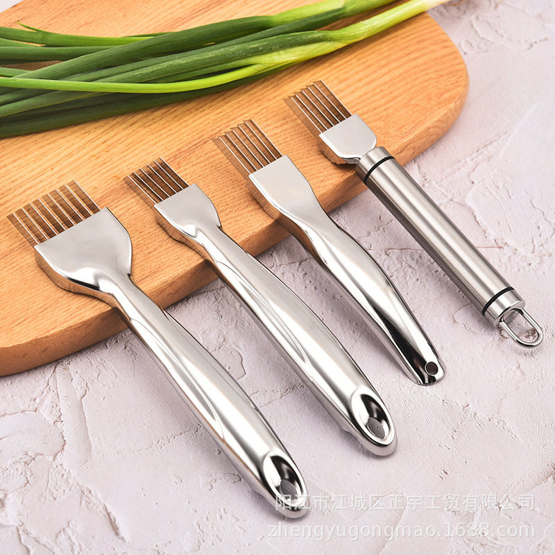 YIWU QIYE Kitchen scallion cutter onion cutting tool garlic sprouts chopped scallion cutter