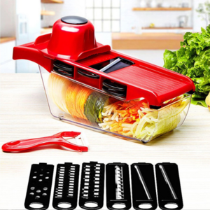 Best Sell 10 in 1 Hand Held Multifunctional Onion Cutter Fruits Slicer Potatoes Peeler Manual Vegetable Chopper Grater