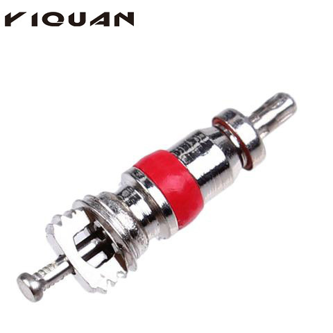 Tubeless Brass Tire Valve Core Part Replacement Tyre Brass Valve Stem Core Part Valve Core  for Car Truck Motorcycle Bike