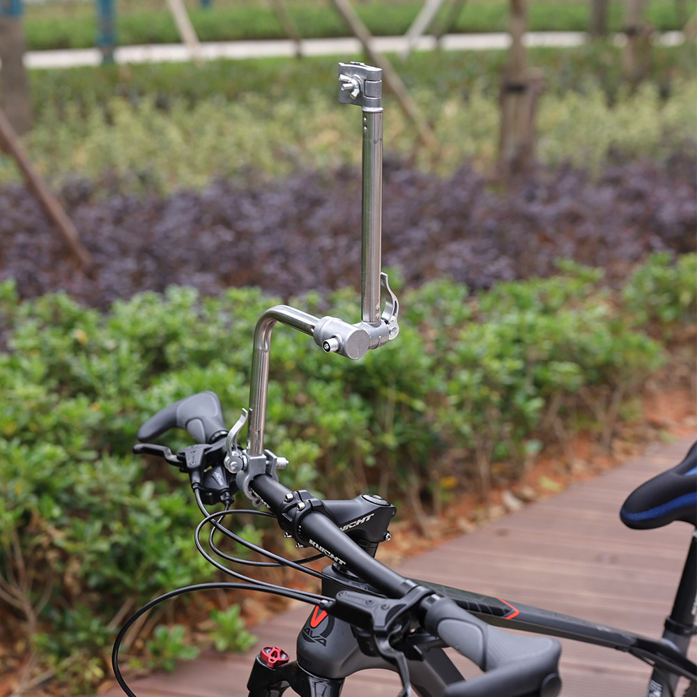 Bike universal umbrella holder aluminum alloy accessories foldable Bicycle Umbrella Stand