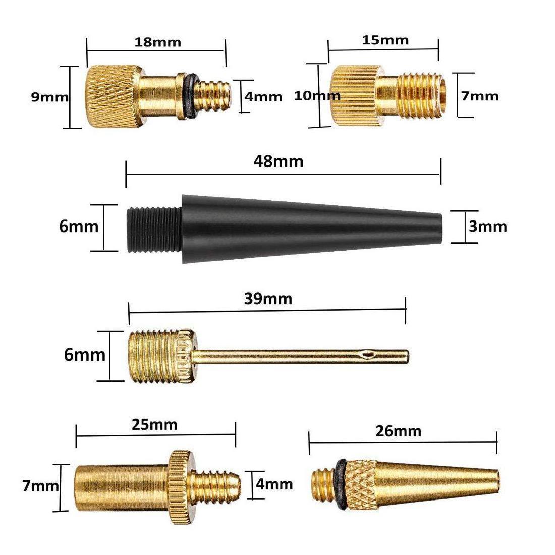 Bike Valve Accessories bike valve connector basketball inflator Bicycle Valve Adapter