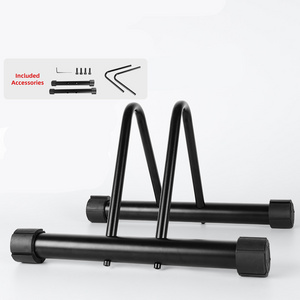 Adjustable Split Bike Parking Stand Display Bicycle Floor Stand