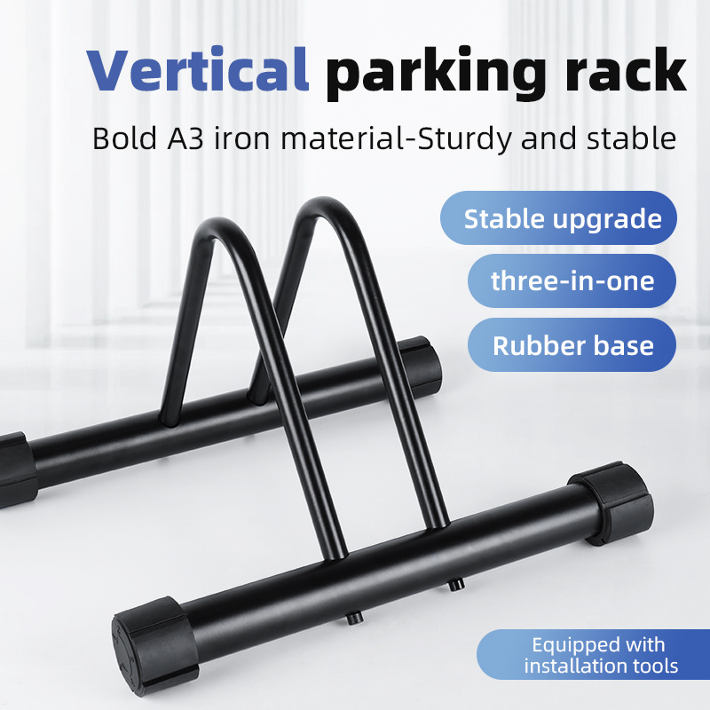 Adjustable Split Bike Parking Stand Display Bicycle Floor Stand