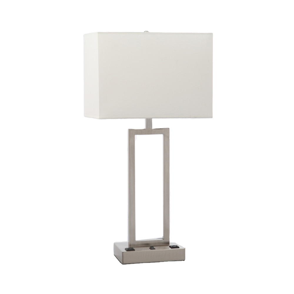 bedside lamp post modern light luxury table lamp restaurant bar table lamp cube light luxury living room bedroom study table lam