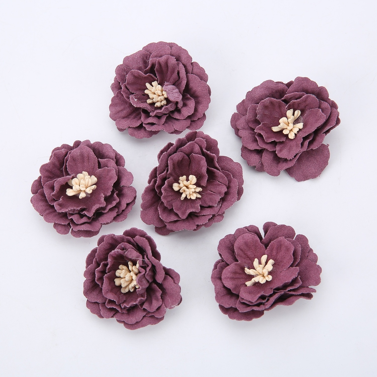 Sen Department small fresh simulation small camellia silk flower diy handmade garland making material shooting props