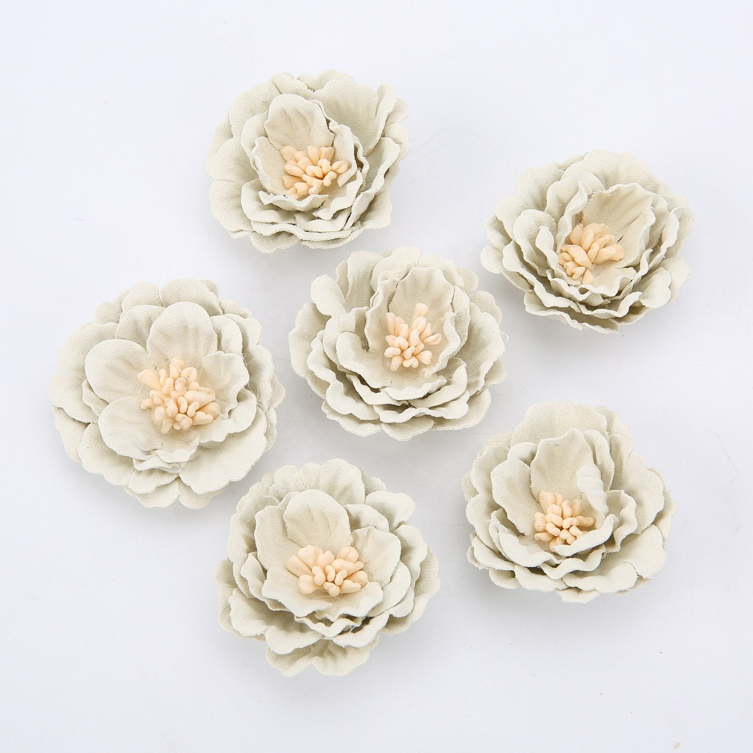 Sen Department small fresh simulation small camellia silk flower diy handmade garland making material shooting props