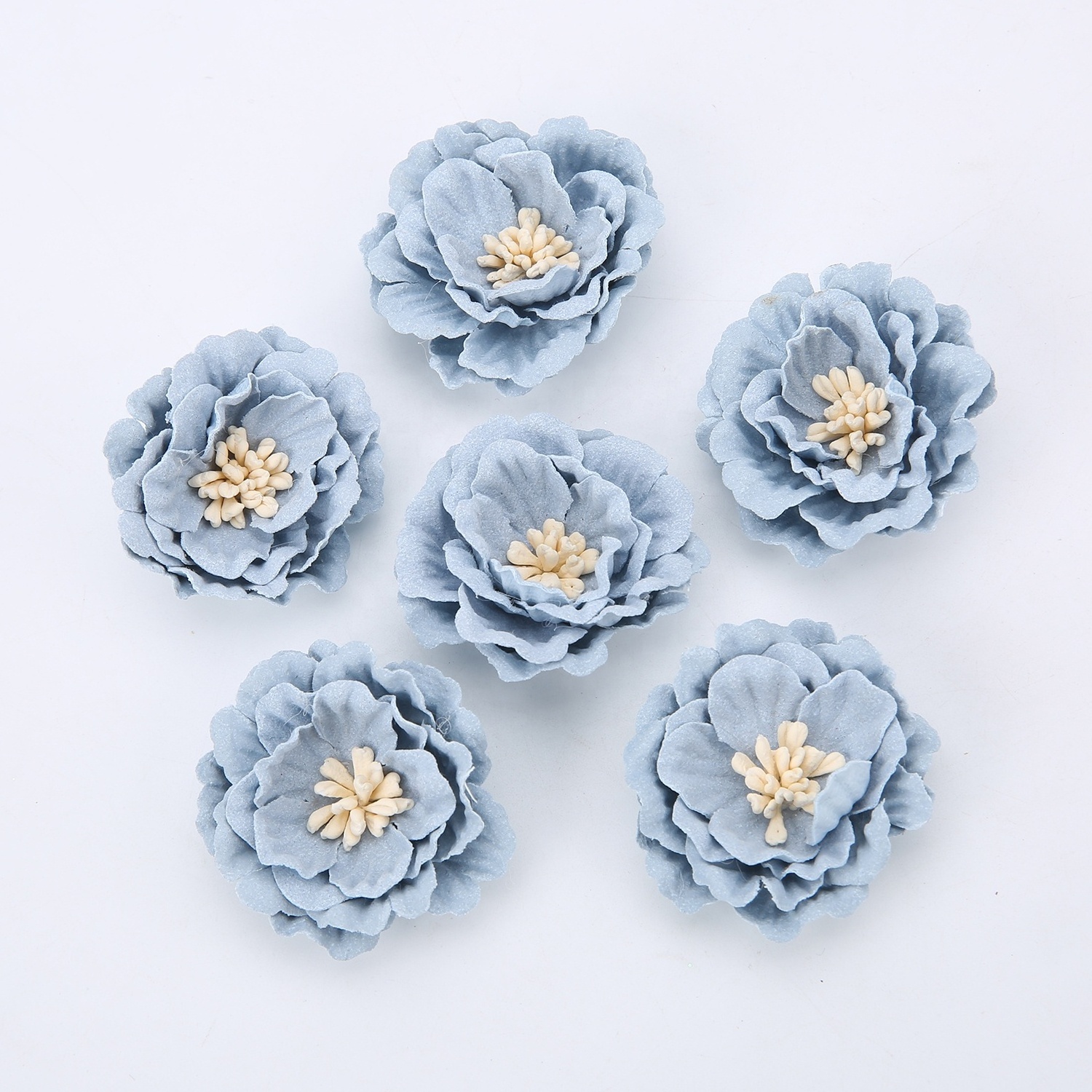 Sen Department small fresh simulation small camellia silk flower diy handmade garland making material shooting props