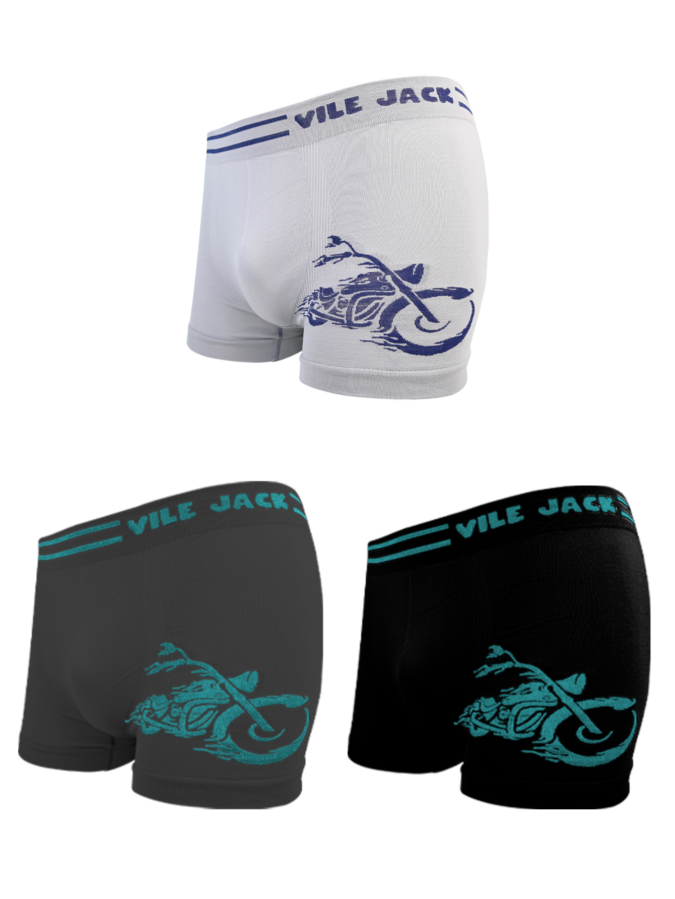 Cheap price  hot sell in stock boy's polyester comfortable breathable motorcycle printed soft teenager boy's boxers briefs