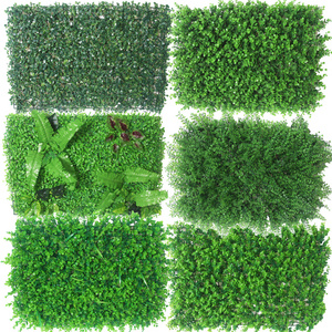 SEASON UV Resistant  Artificial Grass Wall Panels Artificial Backdrop Plastic Grass Foliage Greenery Plant Artificial