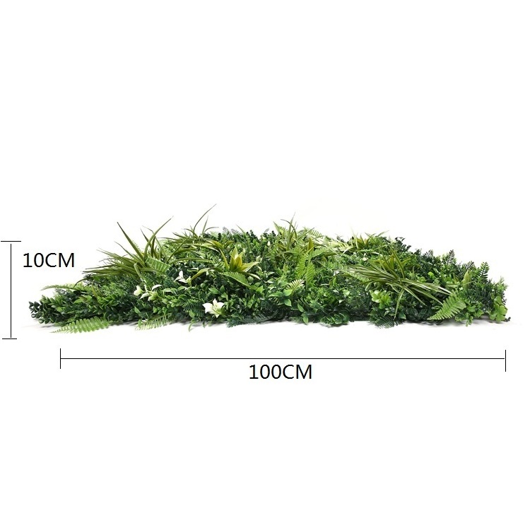 Decorations Artificial Boxwood Panels Anti-Uv Plastic Artificial Hedge Boxwood Panels For Both Outdoor Or Indoor Decoration