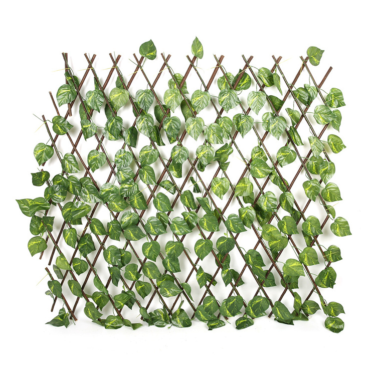 Artificial Greenery Plant Green vines Covering Artificial Leaf Fence Garden Backyard Decorative Landscape for Home