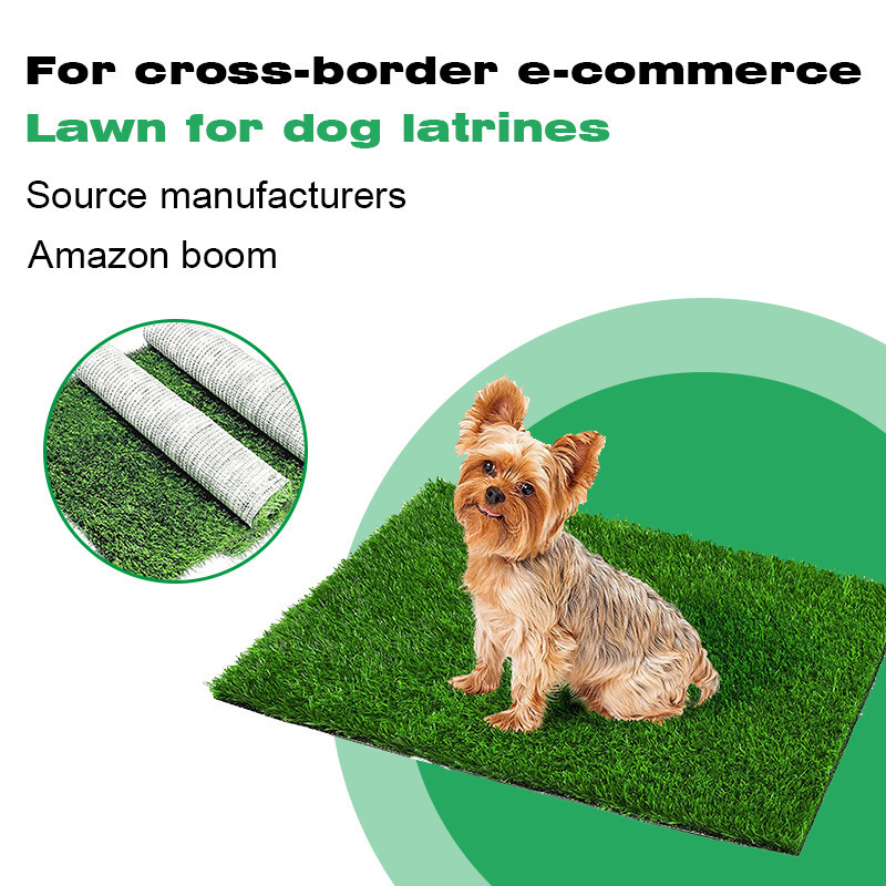 Aagrass Non Woven Friendly Cat Toilet Fake Pad Animals Synthetic Mat Artificial Pet Turf Dog Grass For Dogs Pets