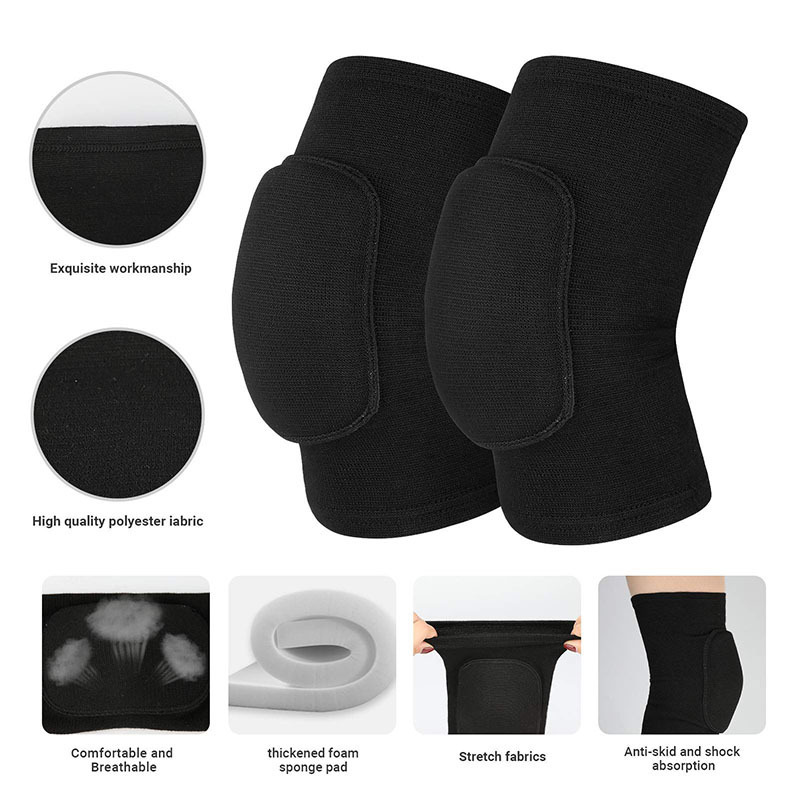 High Quality Kneeling Thickened Sponge Knee Pads Dance Volleyball Basketball Running Football Knee Pads