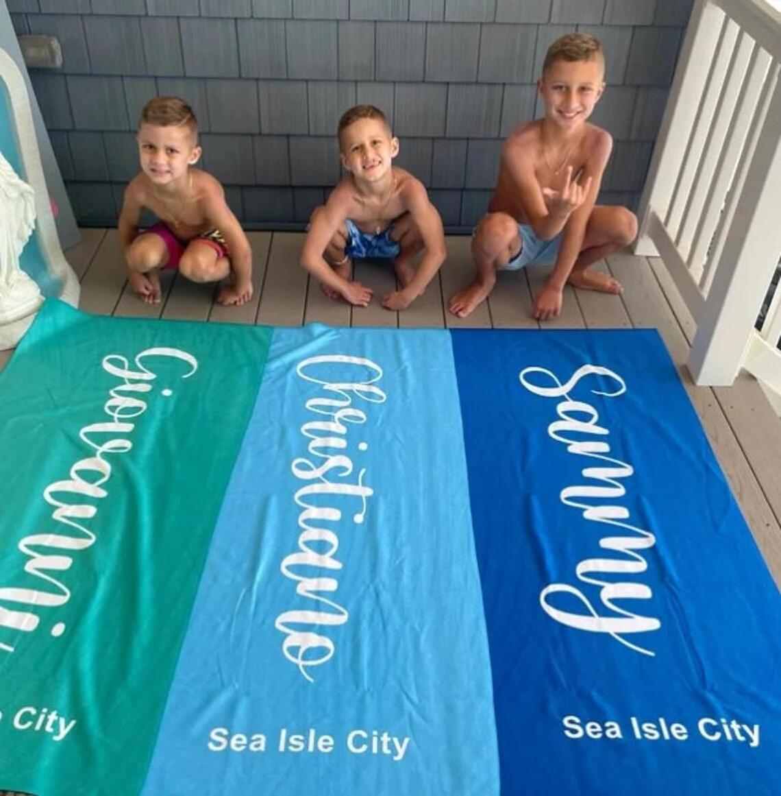 Printed microfiber beach towel personalized heavy microfiber beach towel