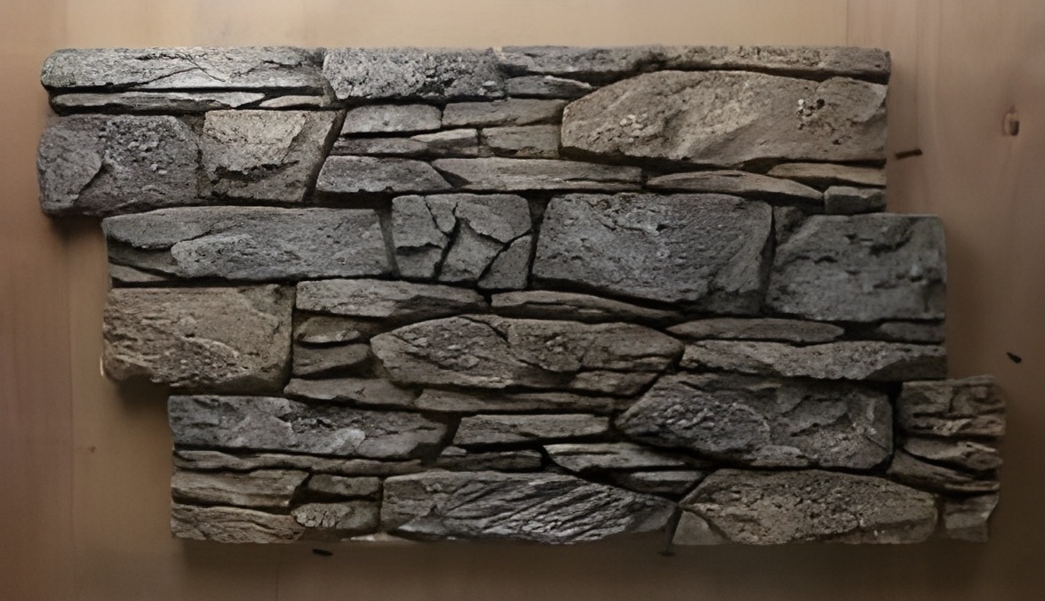 2024 PU Faux Rock Decorative Wall Panel  stone veneer wall panels Stone Wall Material for personal house