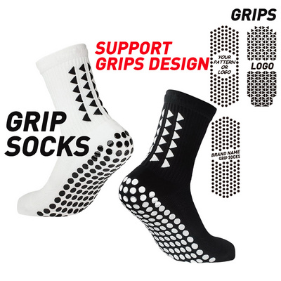 Custom Grip socks Soccer Support Free Grips design athletic socks for Football Grip socks custom logo