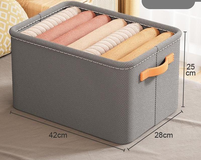 Underwear Tshirt Sweater Storage Cabinet Drawer Organizes Foldable Fabric Organizer With Handles For Closet