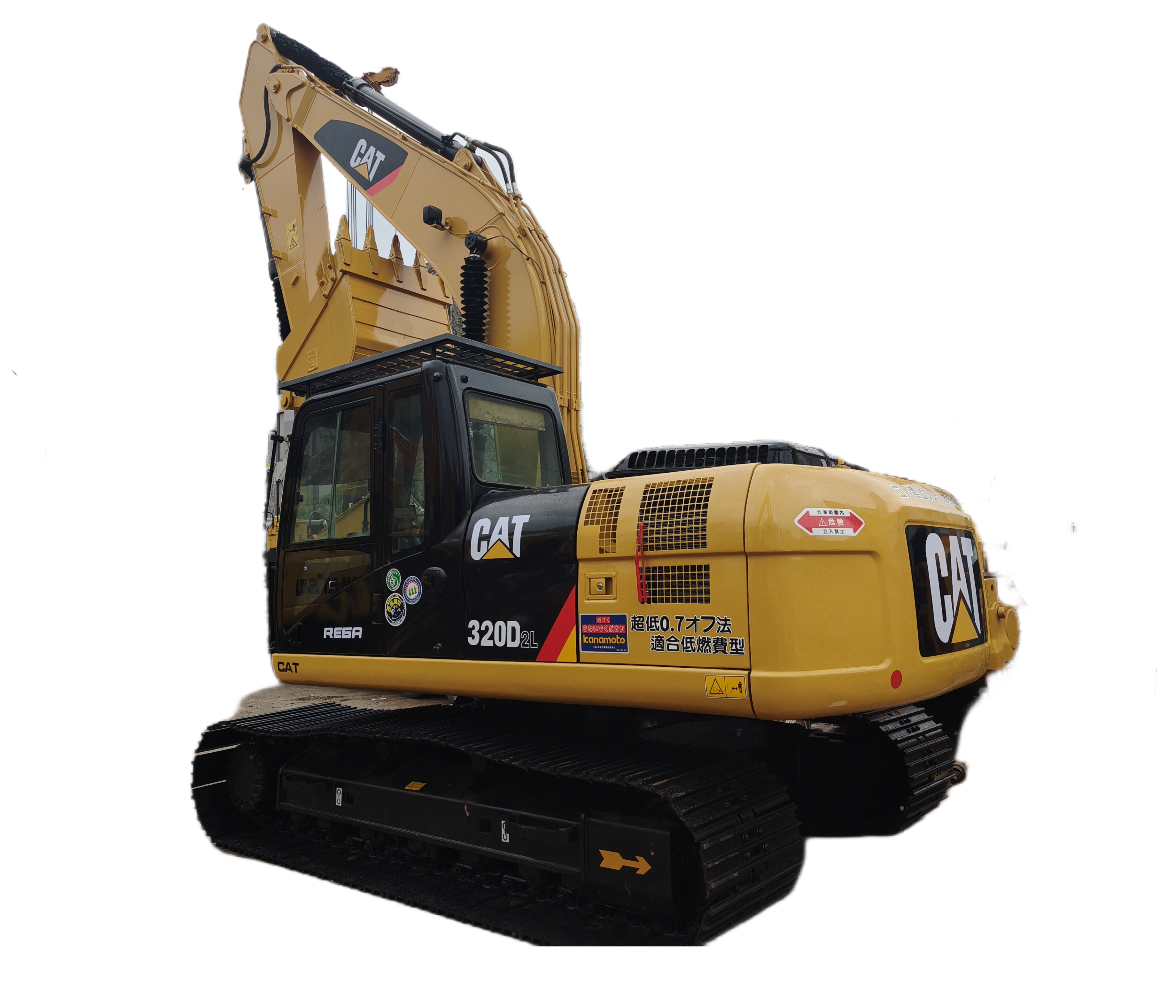 Second-hand original 80cm wider truck excavatorCAT320D made in Japan in cheap price and good condition