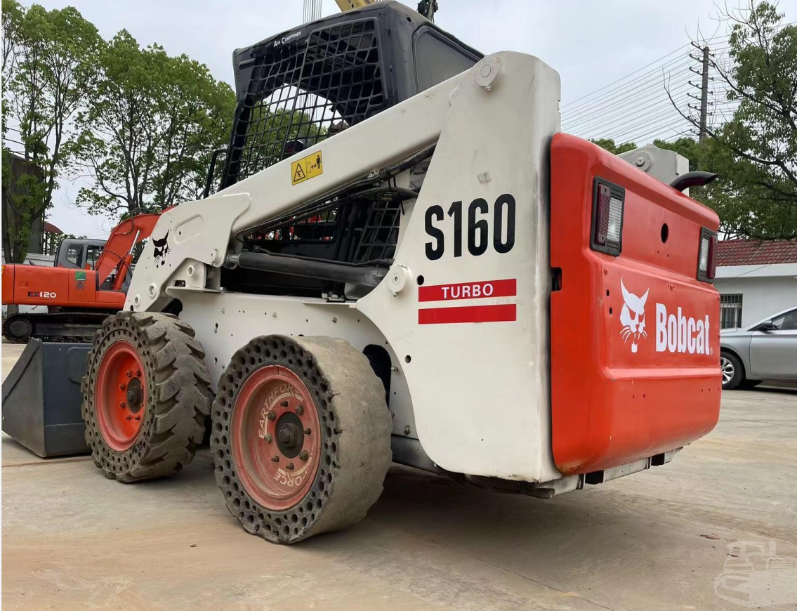 Used USA bobcat S160 Skid Steer Loader mini wheel loader compact front shovel available